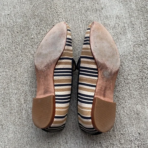 Cole Haan Vintage Dress Shoes size 9B tan and black slipon loafers flats - Picture 3 of 5